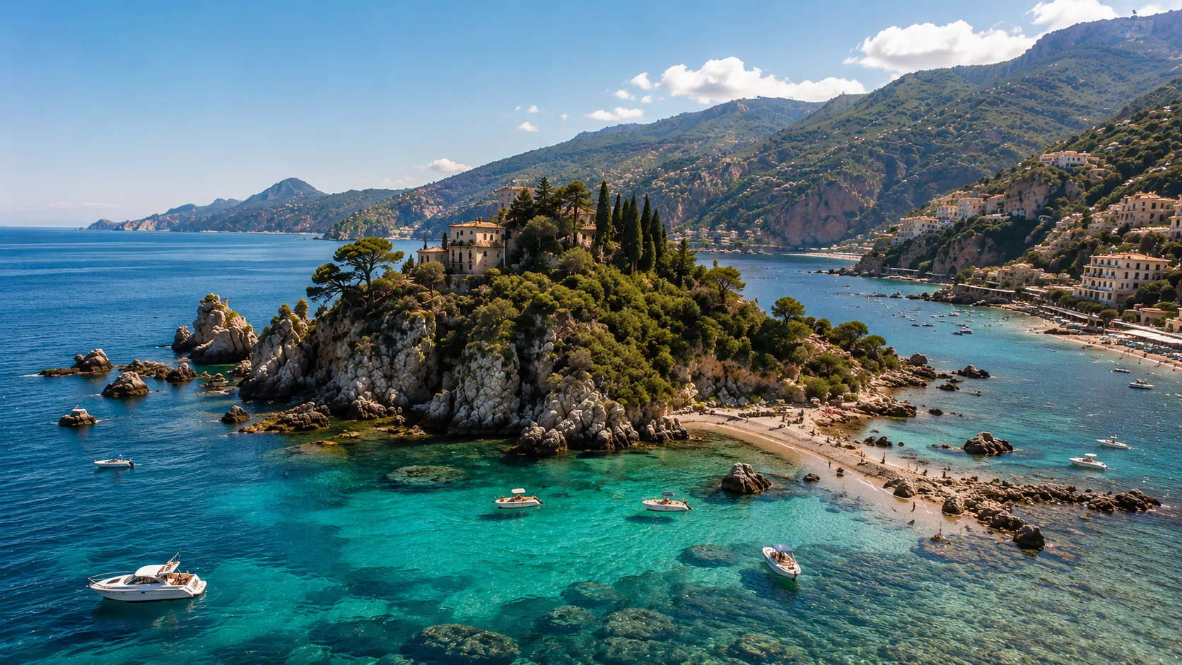 Isola Bella vista dall'acqua